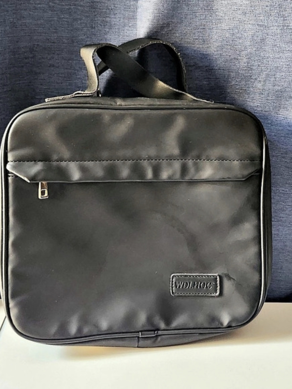 WDLHQC Black Large Travel Organizer Bag Multipurpose Toiletry Case Tote Pouch
